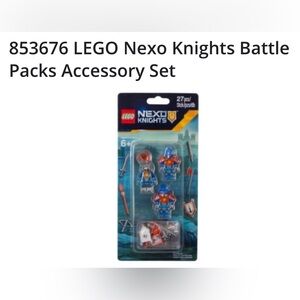 LEGO 853676 Nexo Knights Battle Packs set new in sealed package rare & retired